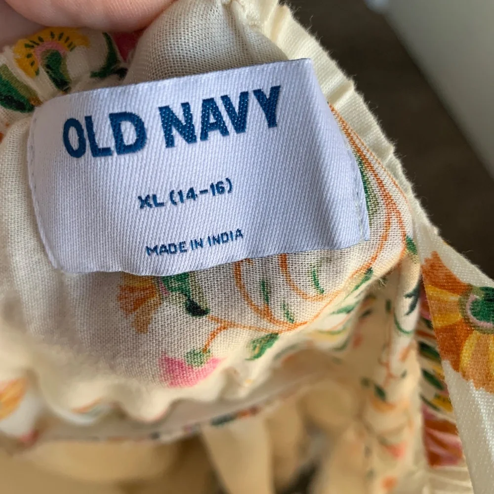 Old Navy Floral Tiered Sundress Girls XL or 14/16 Party Summer Spring